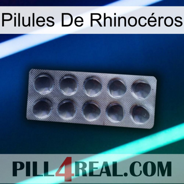Pilules De Rhinocéros 30